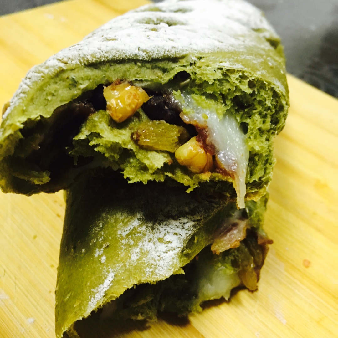 麻薯夹心可可（抹茶）软欧