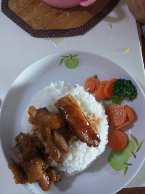 日式照烧鸡排饭
