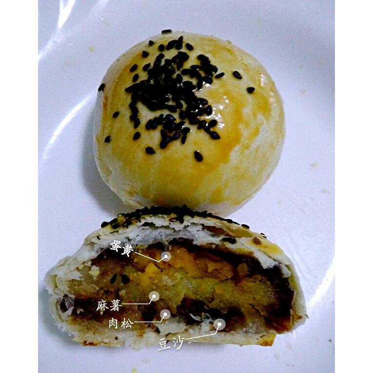 ㊙️网红麻薯肉松蛋黄酥🔥，好吃到爆‼️