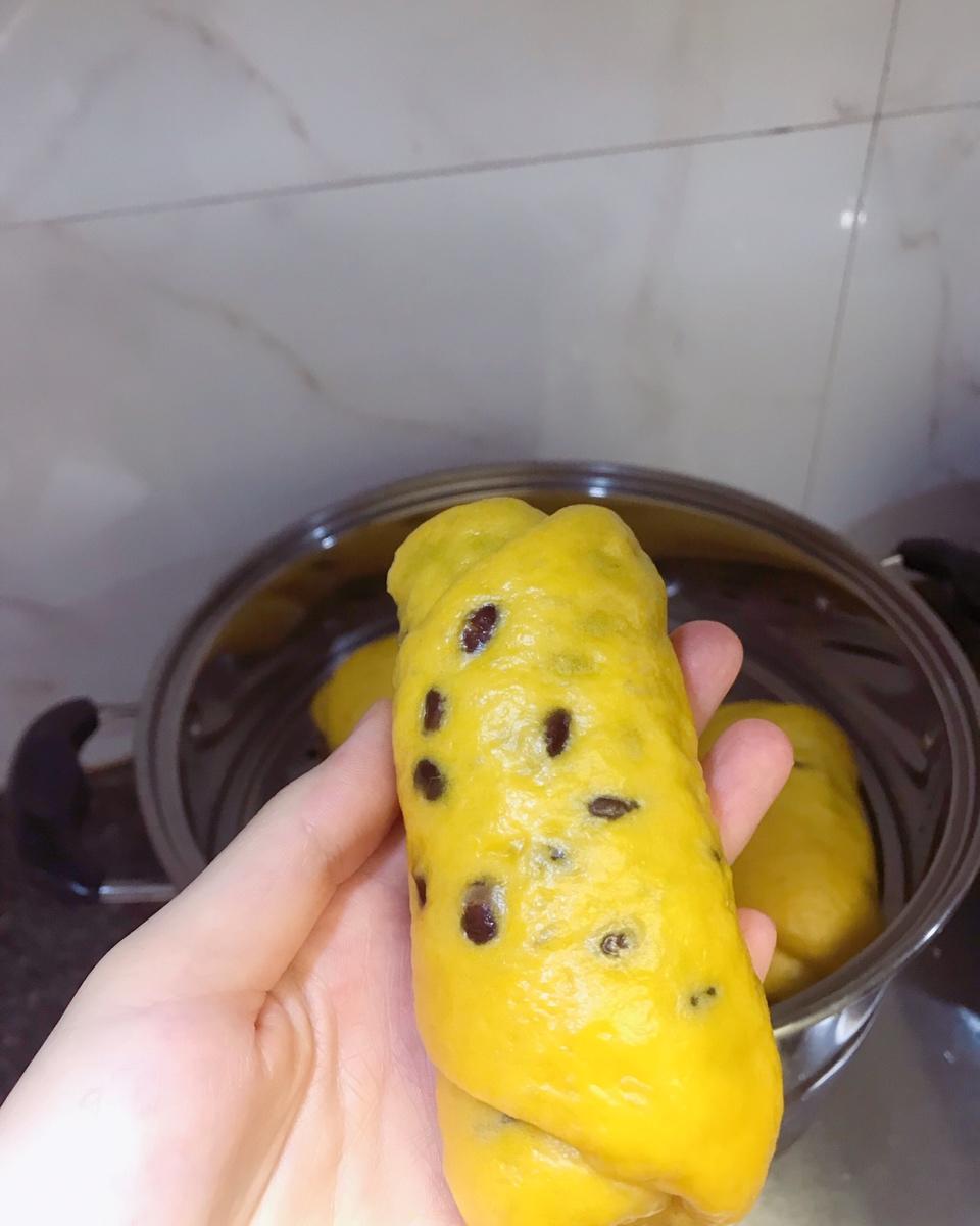 南瓜红豆卷