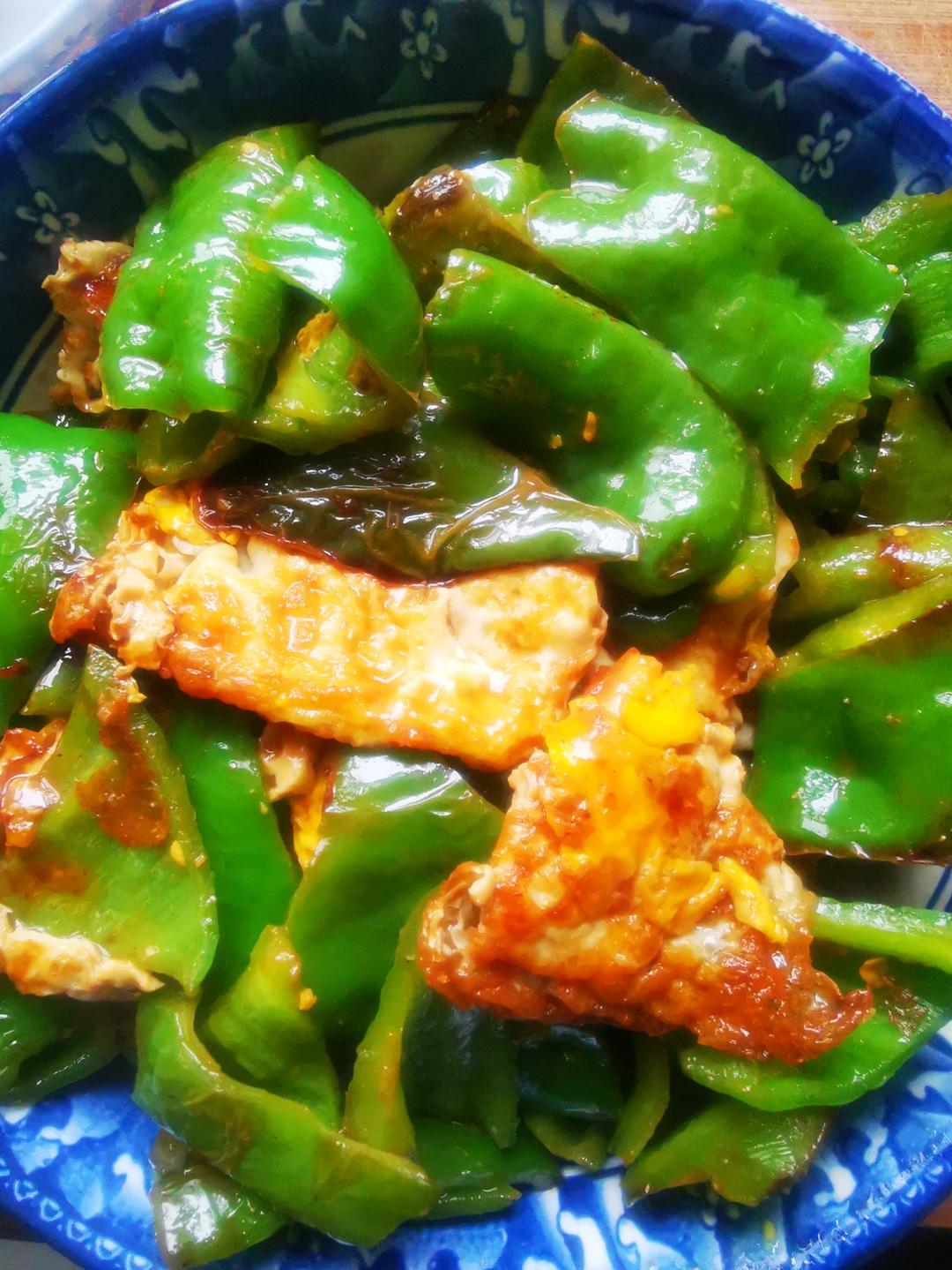 鱼香青椒煎蛋
