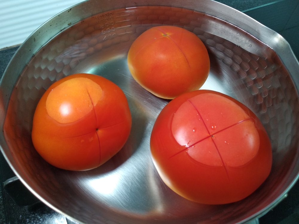 西红柿鸡蛋打卤面的做法 步骤1
