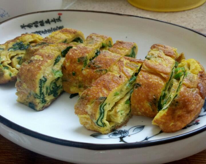玉子烧(菠菜)的做法