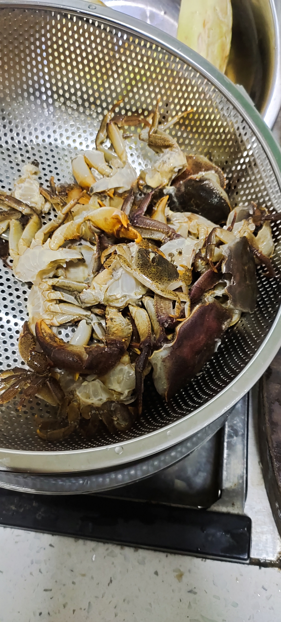 土螃蟹汤的做法 步骤1
