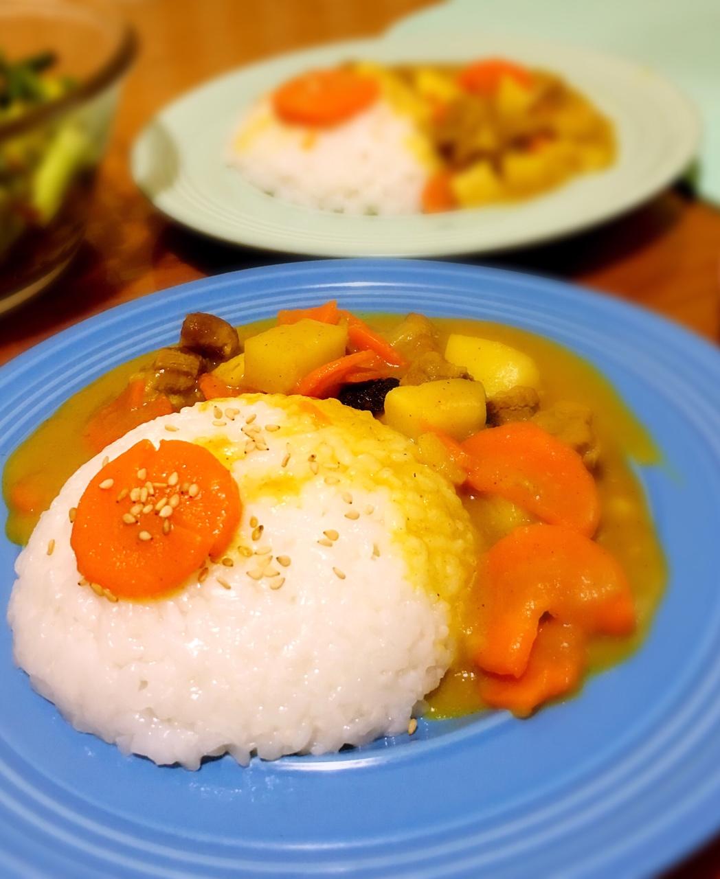 日式咖喱牛肉饭