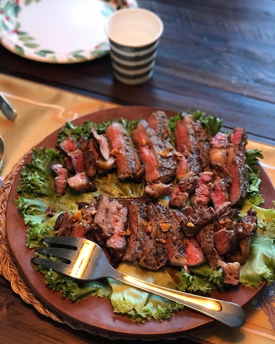牛排大拌菜-2018年夜饭【曼食慢语】