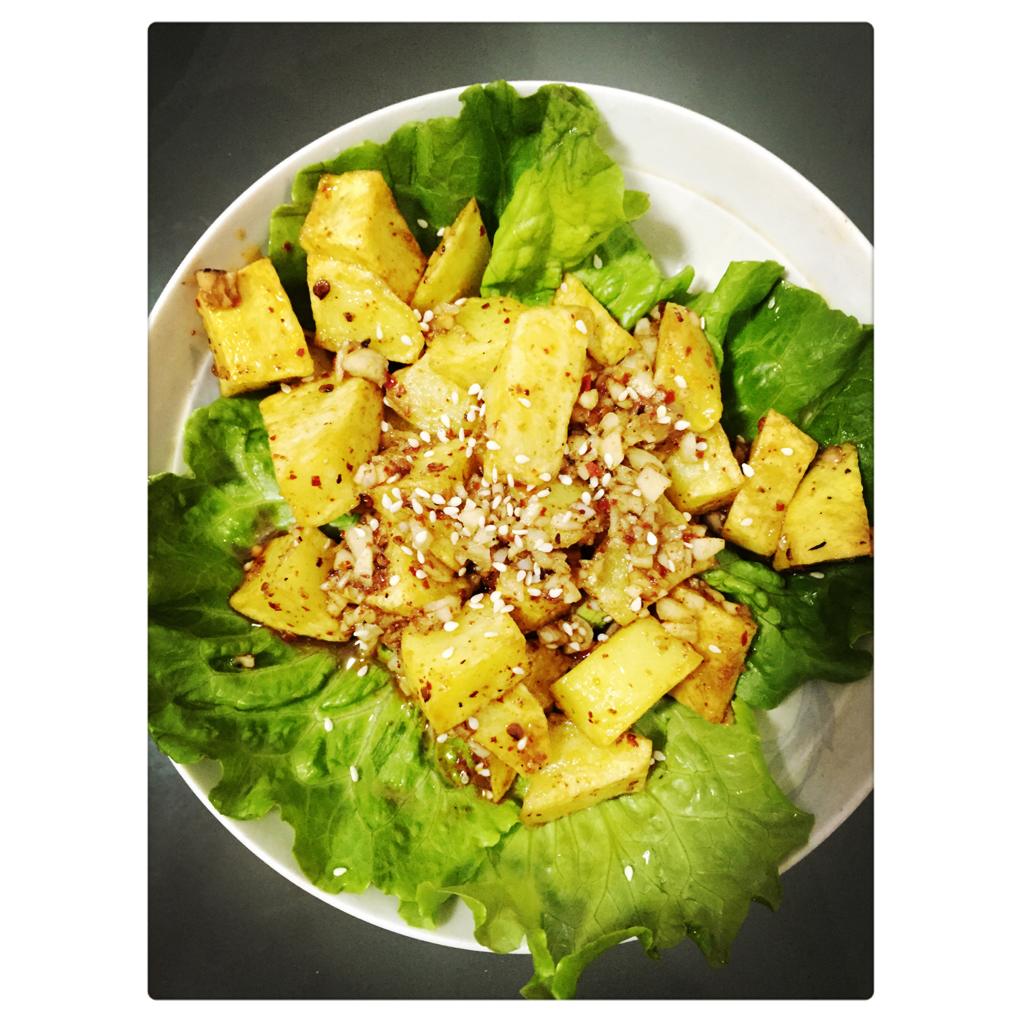 路边摊小吃霸主~锅巴土豆