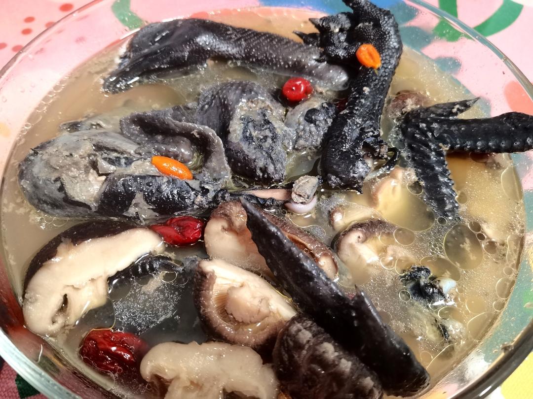 「家庭版」乌骨鸡汤💯