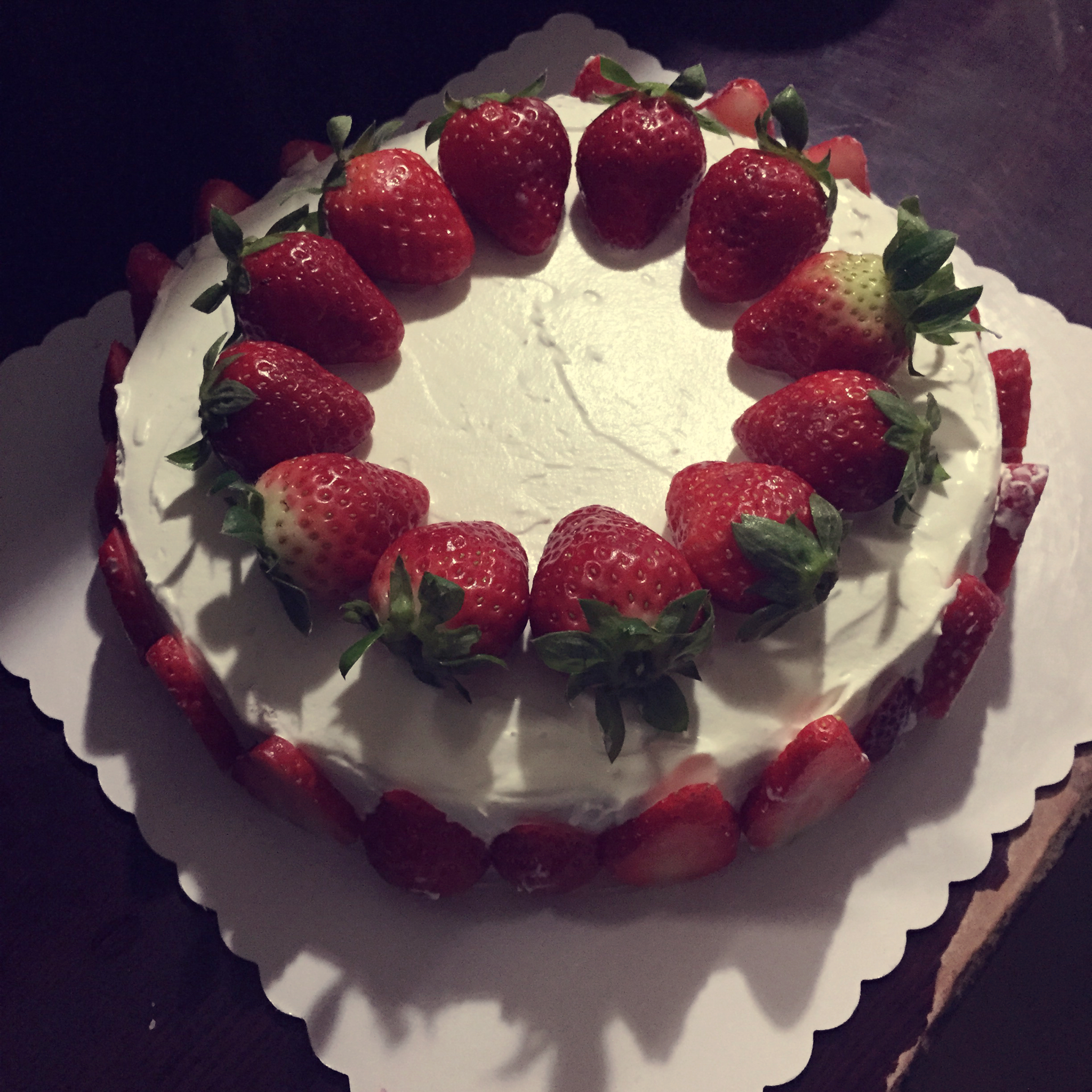 简易蛋糕裱花