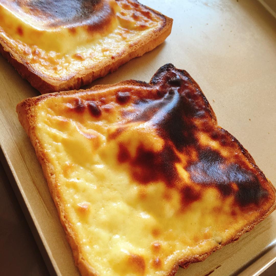 乳酪厚片（消耗吐司，奶油奶酪）