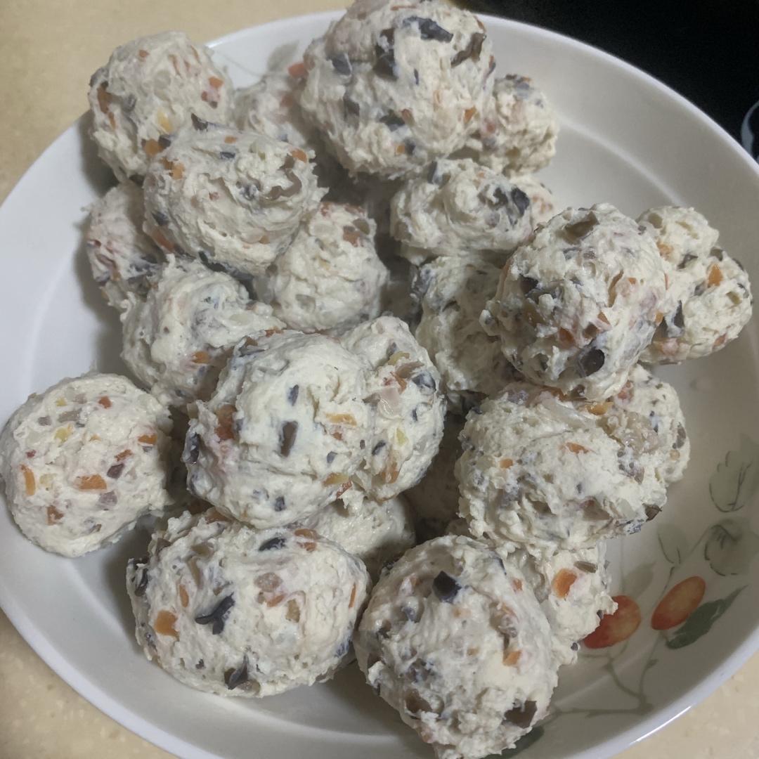 高蛋白低卡鸡肉丸子（无碳水版）增肌减脂必备！！！120kcal/100g