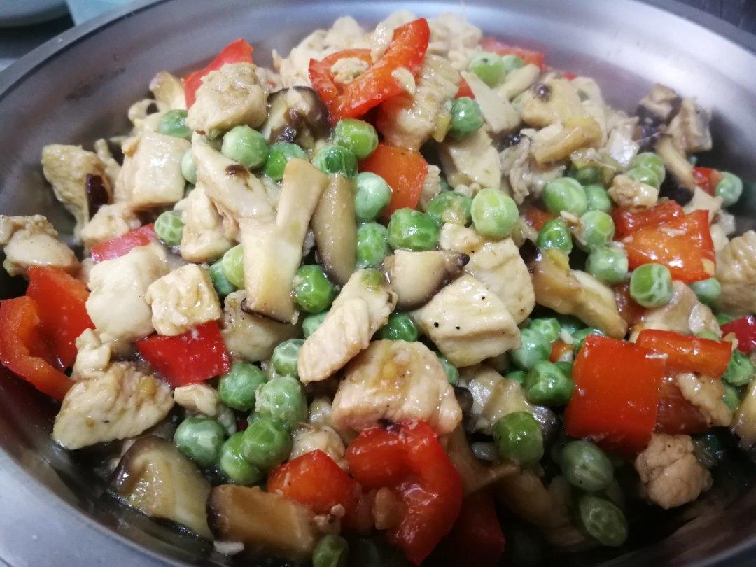 豌豆鸡丁