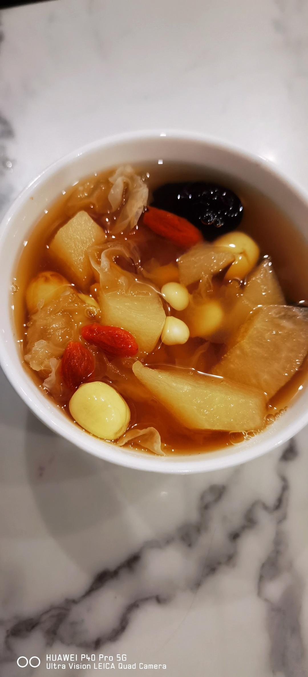 烤梨梨汤