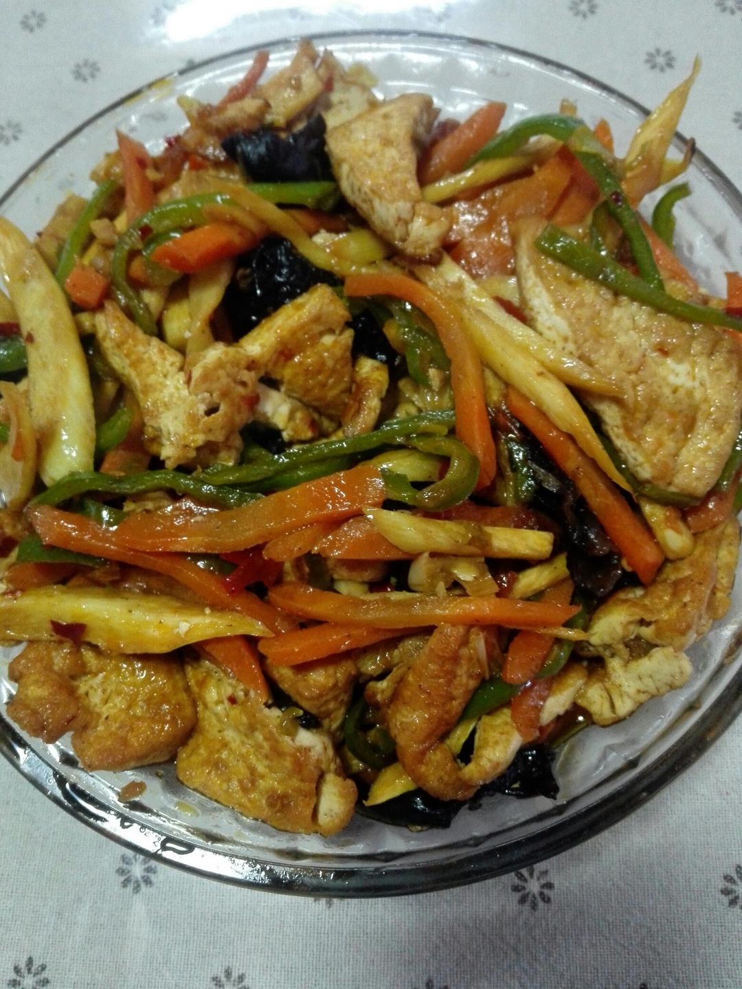 鱼香豆腐丝
