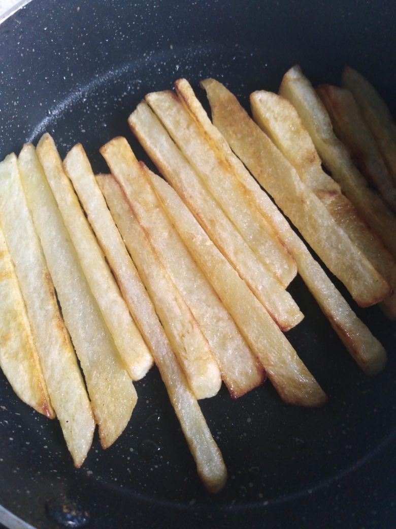 儿童爱心土豆薯条的做法 步骤9