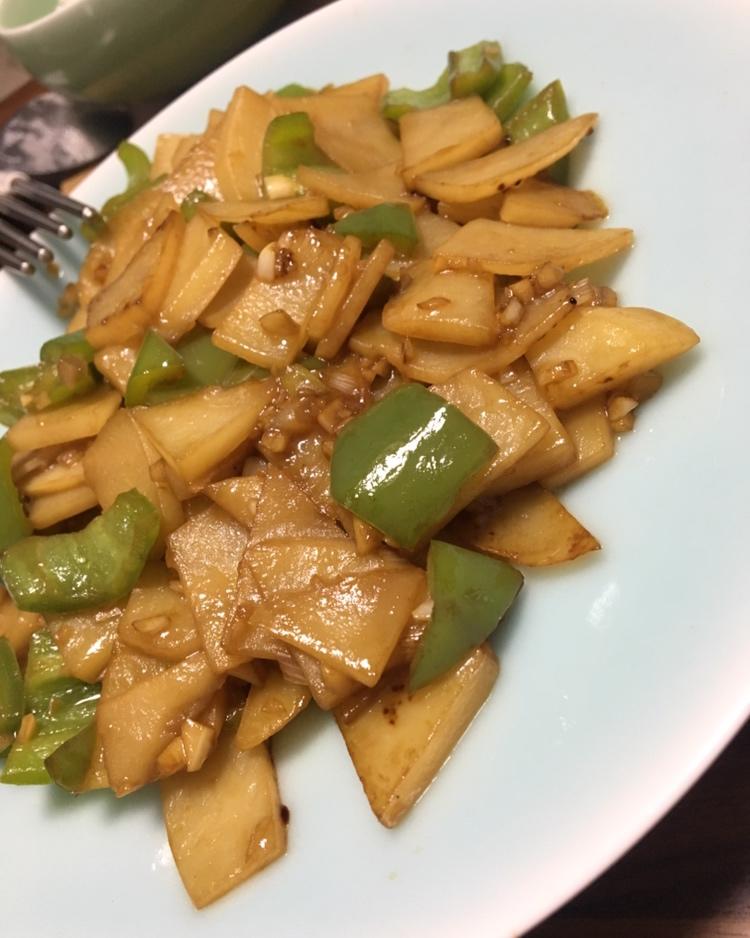 家常炒土豆片