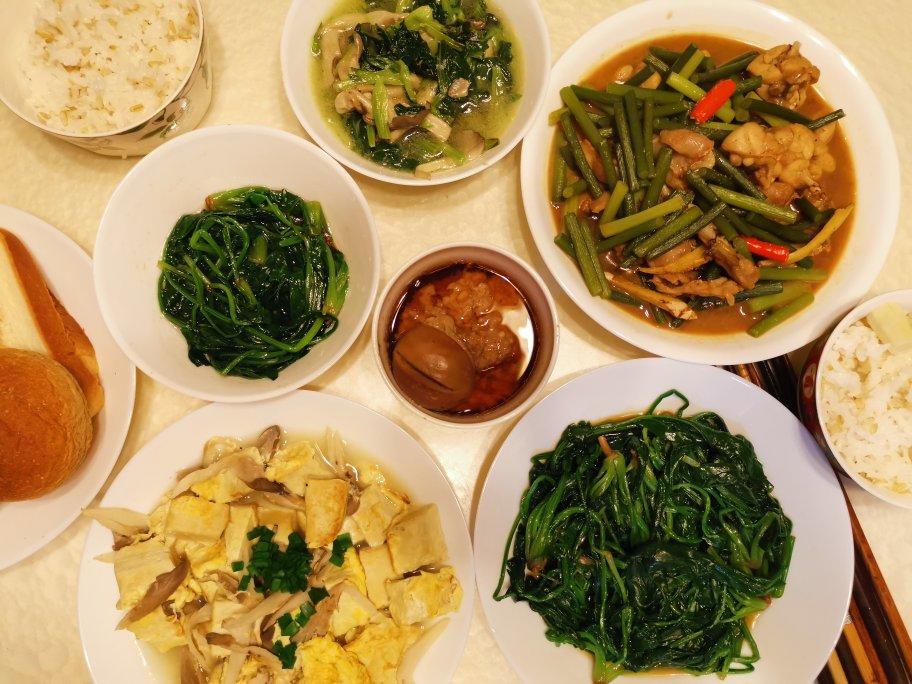 午餐晚餐吃点啥？