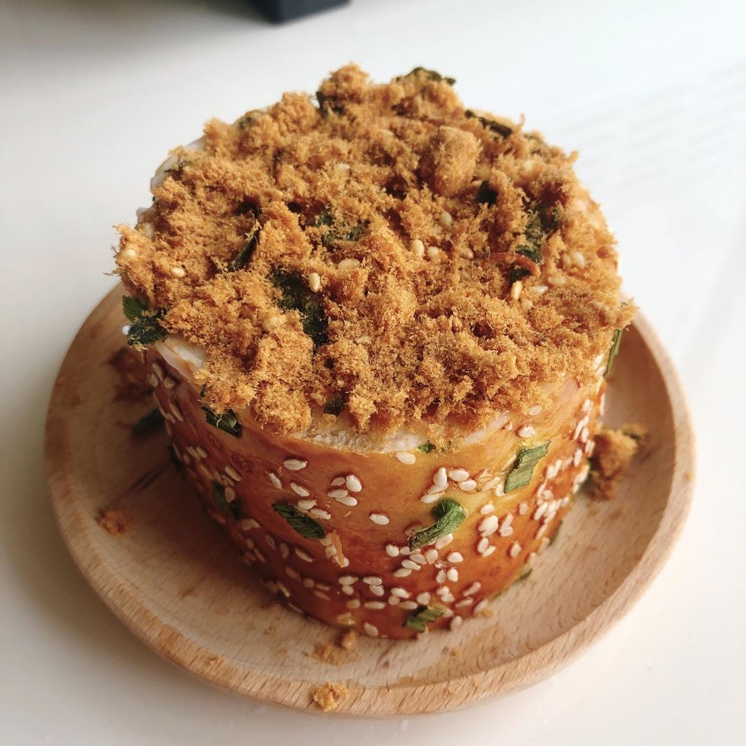回忆的味道---肉松面包卷