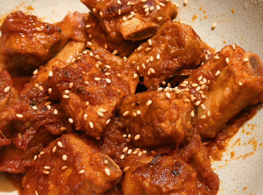 糖醋排骨（番茄酱版）