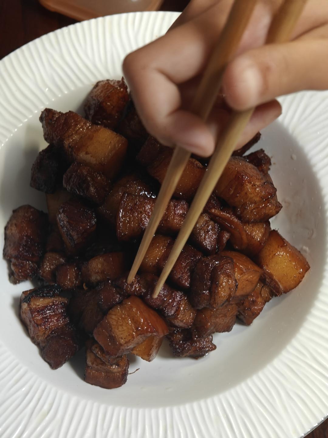 不焯水不放油的家常红烧肉