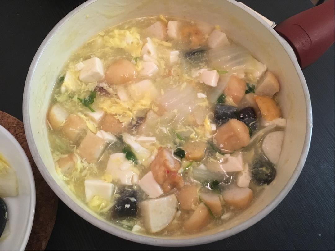 皮蛋豆腐羹