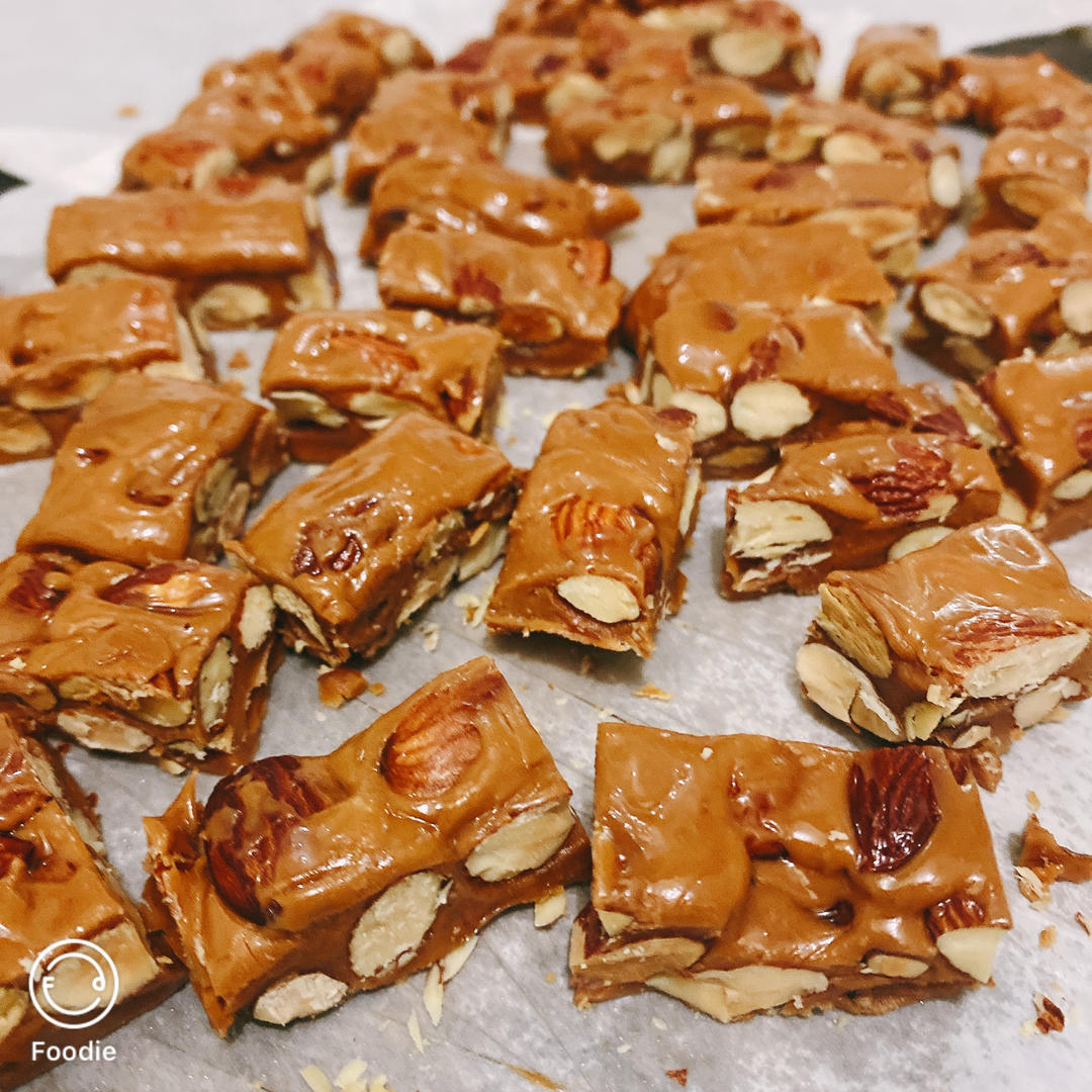 海盐杏仁太妃糖