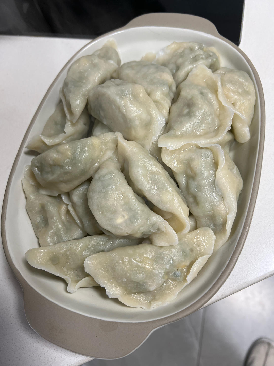 手工揉面三分钟，又韧又薄又好包的饺子皮