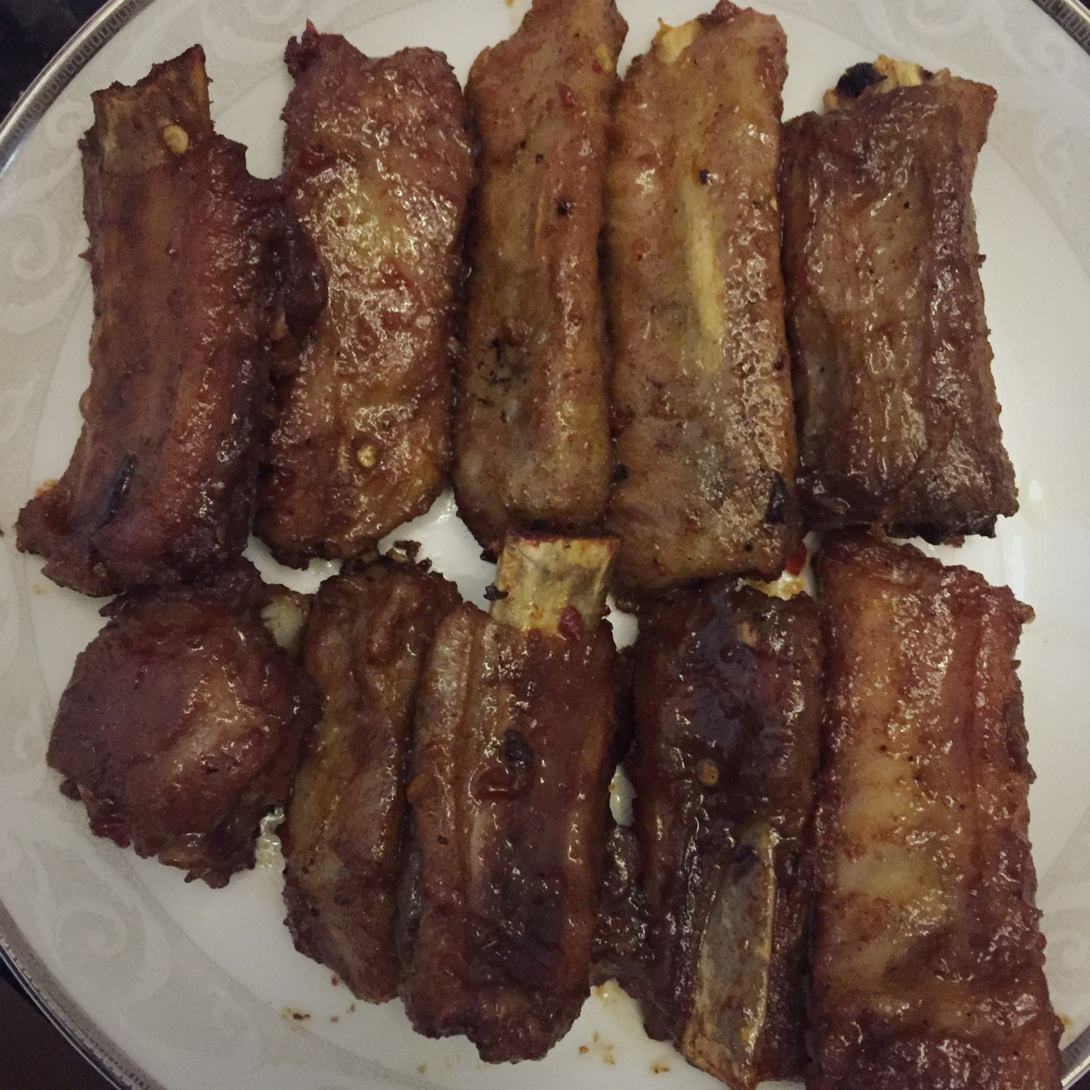 烤排骨 Roast Pork Ribs -yanyanfoodtube