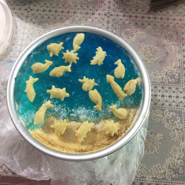 海洋酸奶慕斯蛋糕