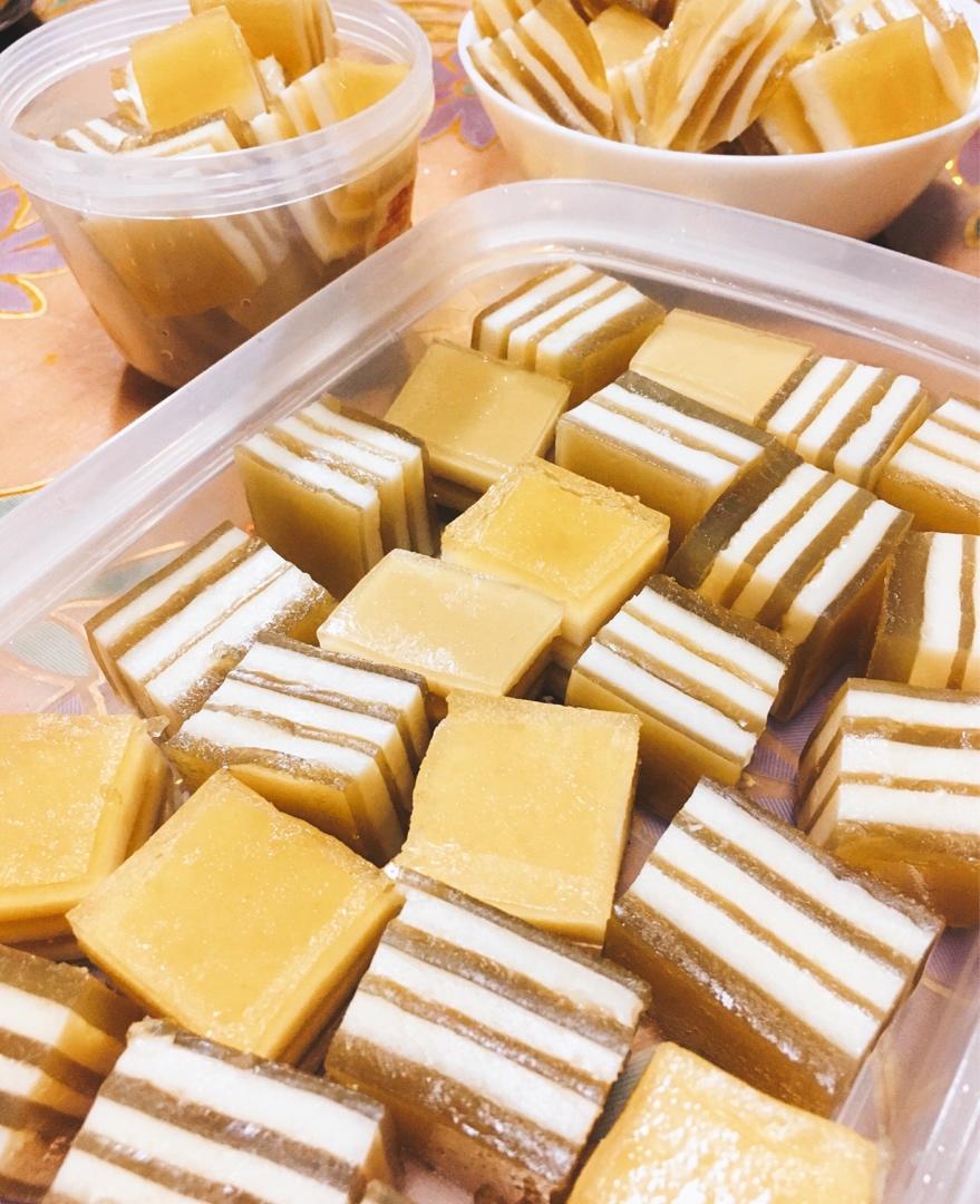 Q弹椰汁千层糕（马蹄糕）
