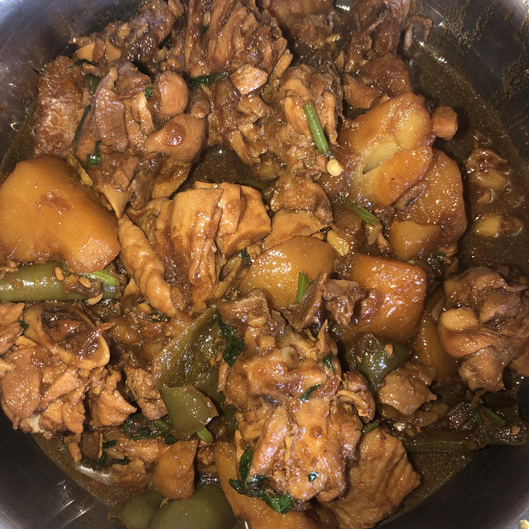 家常鸡公煲的做法 简易高成功率版