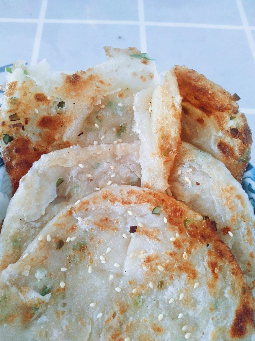 家庭版油酥葱油饼