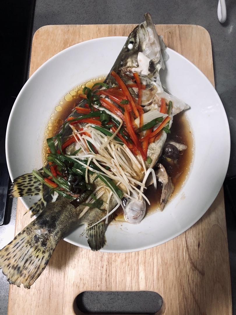 清蒸桂花鱼(鳜鱼)，适合各种清蒸鱼，超级鲜美