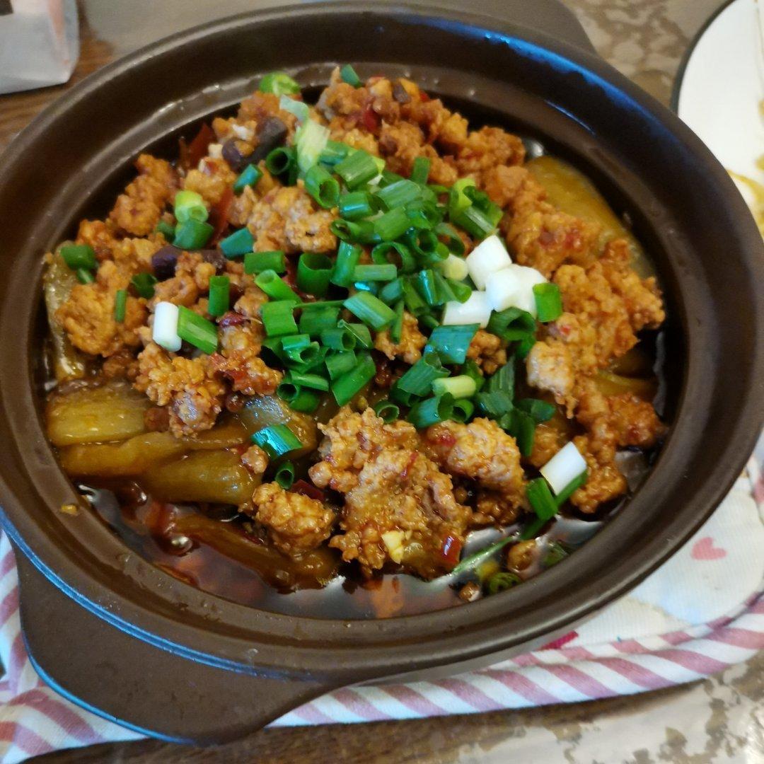 肉沫茄子煲￨特别的下饭