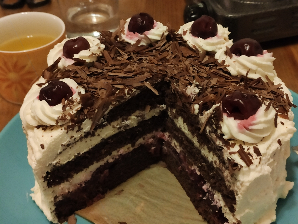 黑森林蛋糕的做法