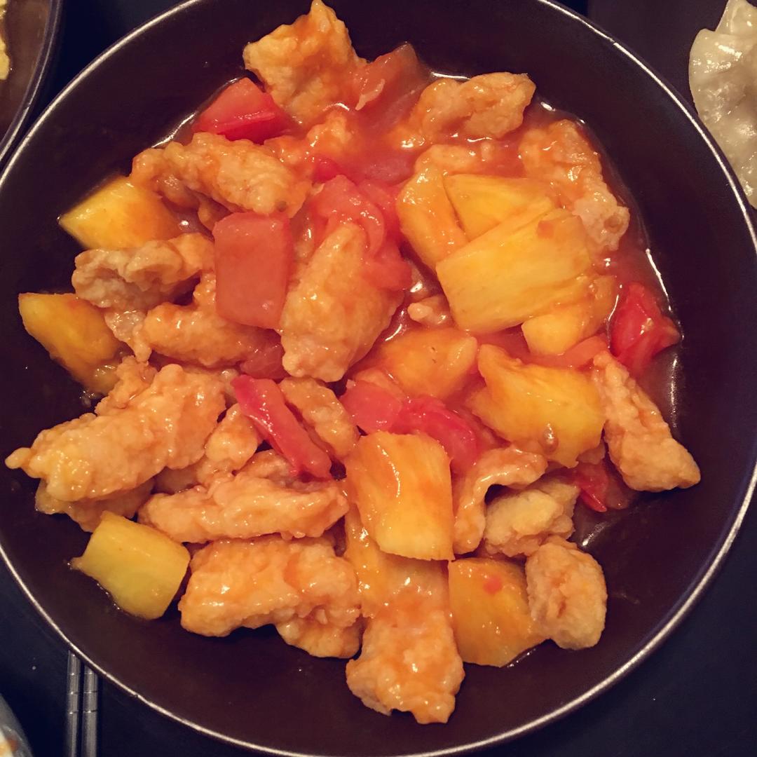 菠萝咕噜肉