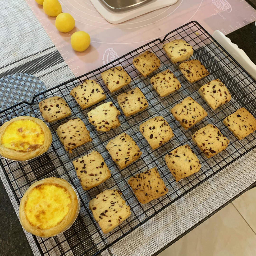 低糖少油版蔓越莓饼干