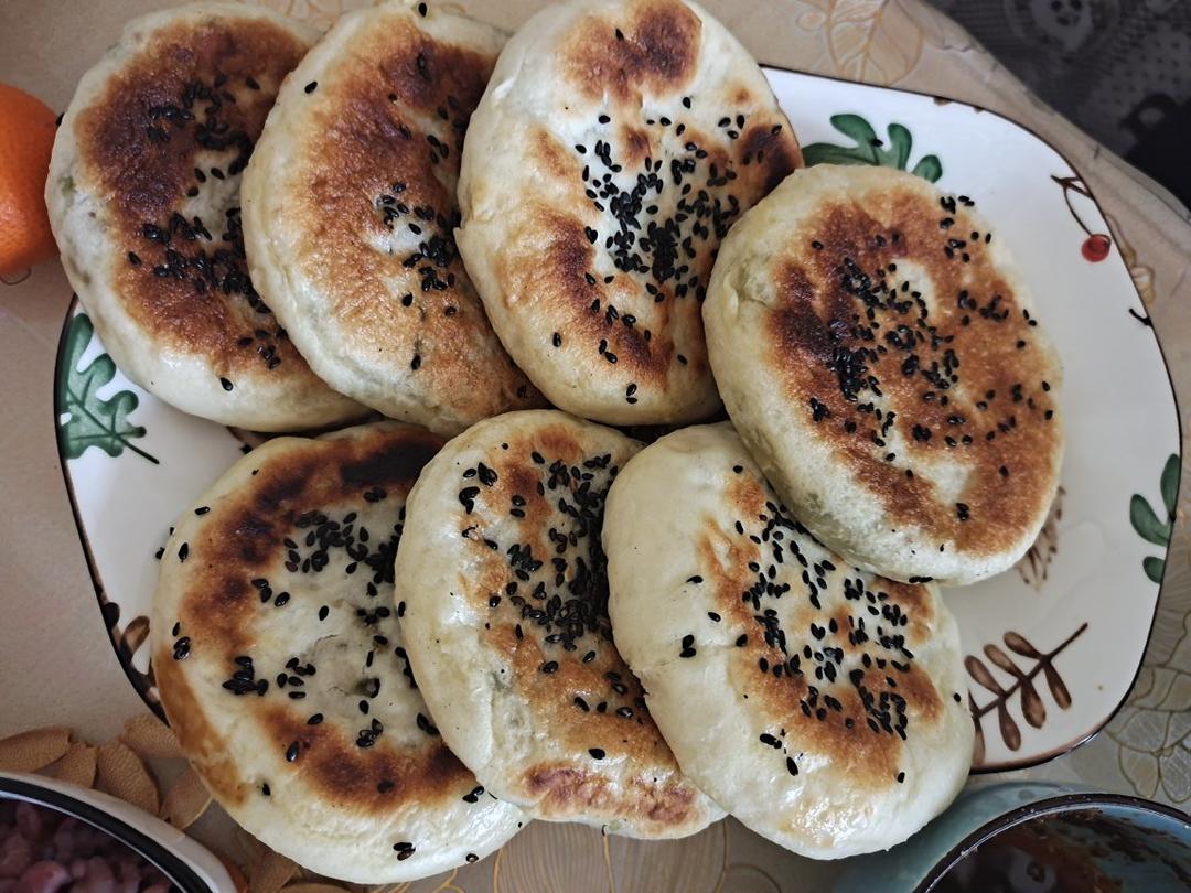不用去早餐店的发面馅饼