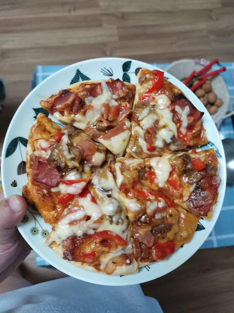 9寸家庭田园披萨【北鼎烤箱食谱】