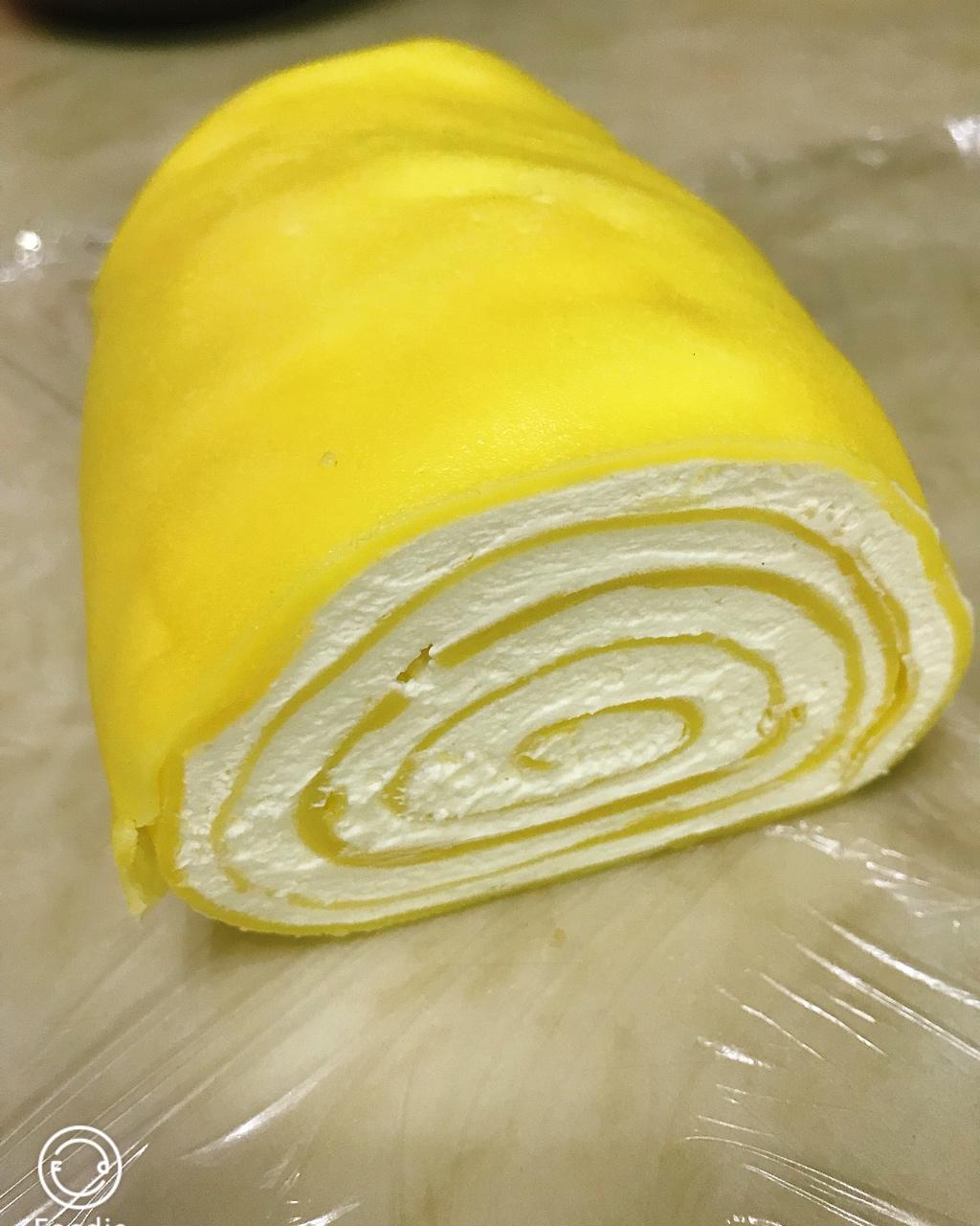 网红的毛巾卷蛋糕