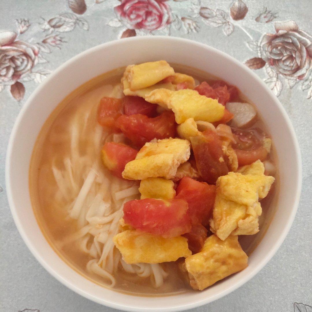 超级入味好吃的番茄鸡蛋面