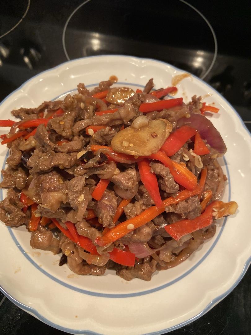 【小高姐】青椒牛肉 如何炒出嫩滑的牛肉