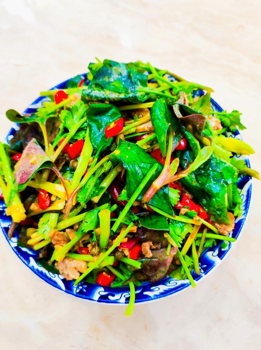 正宗川味凉拌折耳根