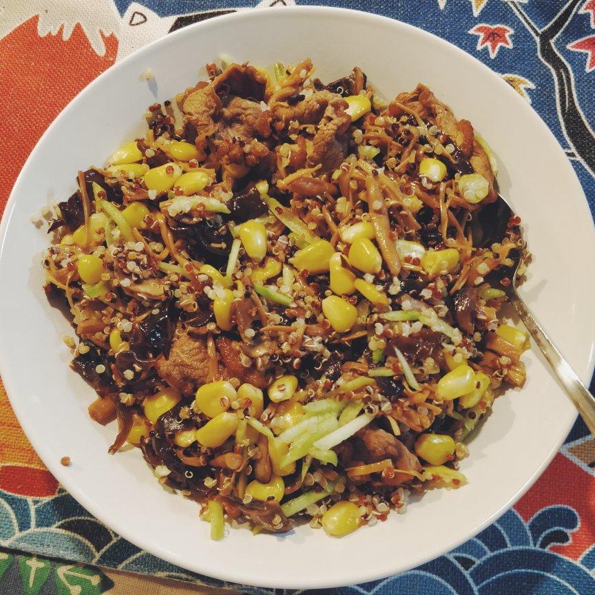 和风蘑菇饭（很适合做便当）