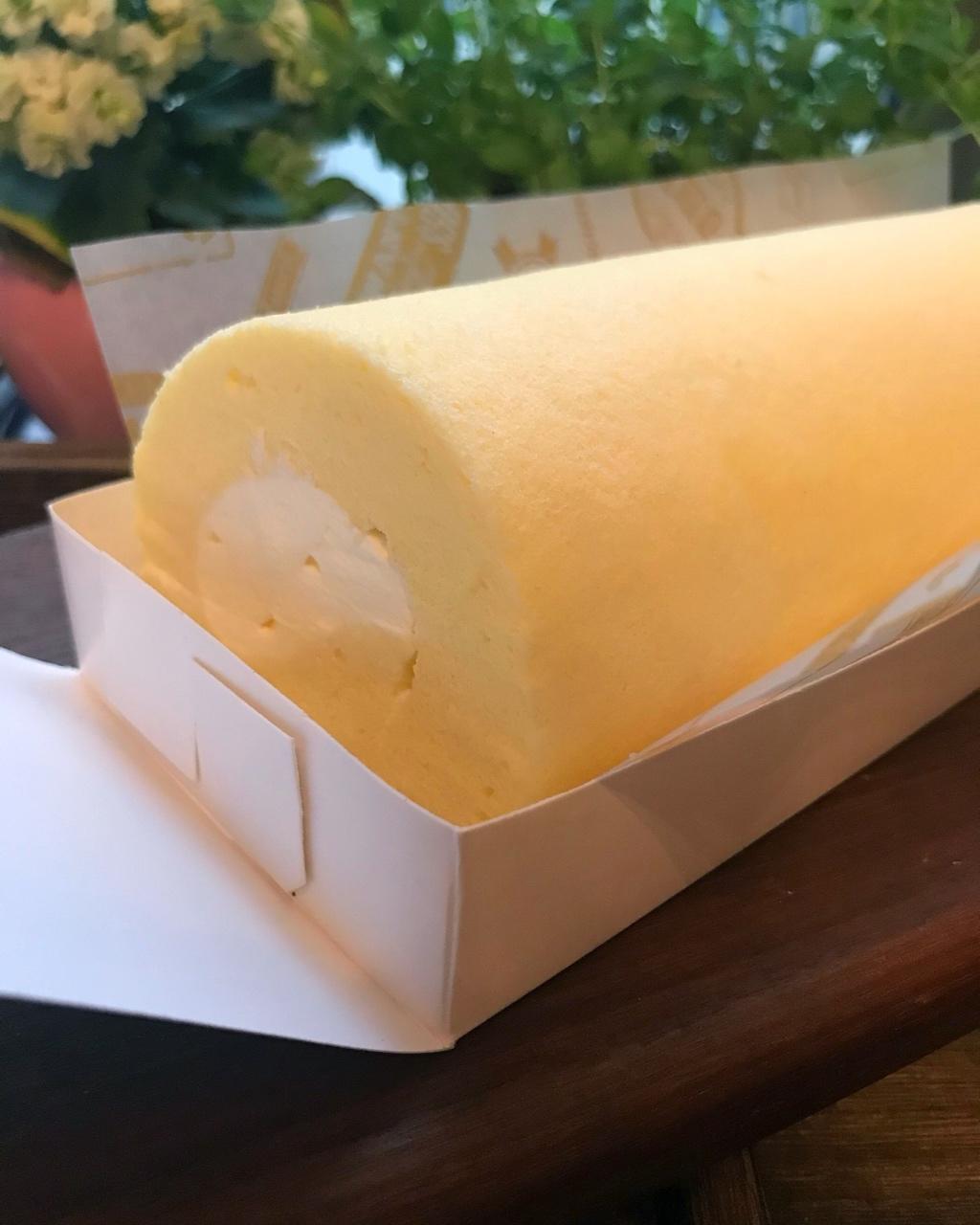 花纹图案蛋糕卷
