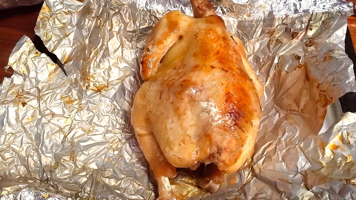 家庭简易烤箱版烤鸡，嫩到飞起的做法