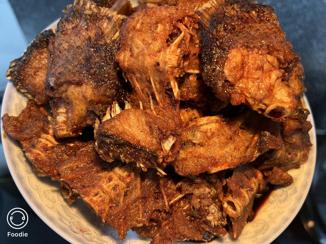 【原创制作】简单又好吃的熏鱼（爆鱼）