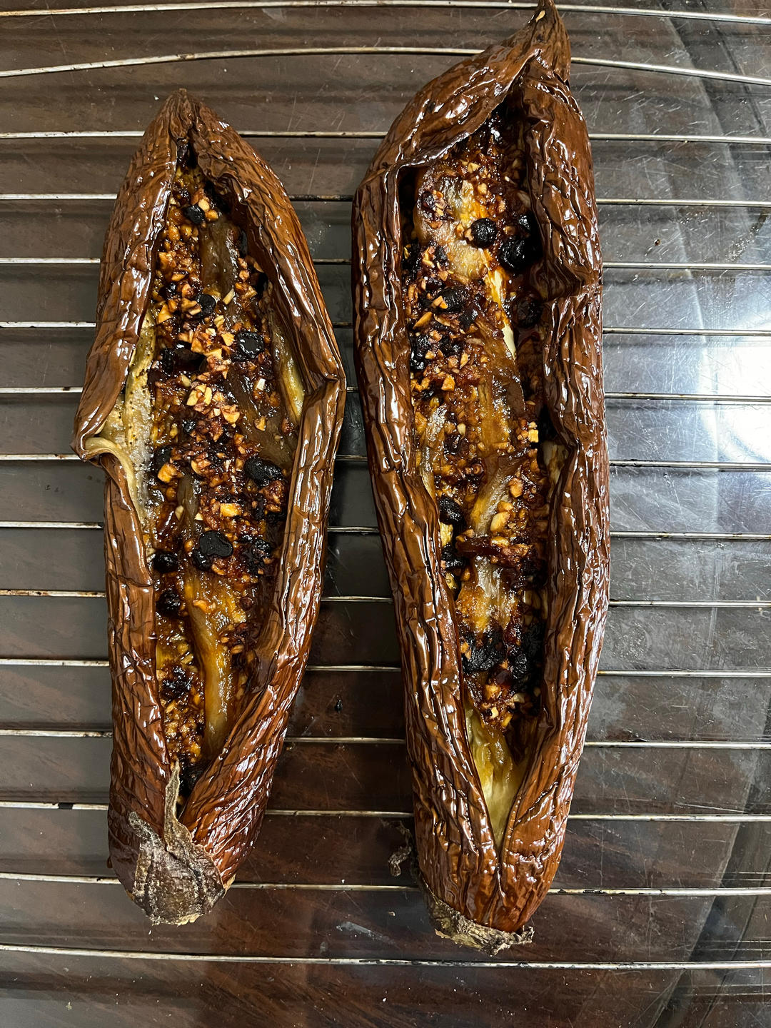 CC招牌菜销魂烤茄子，百吃不厌！