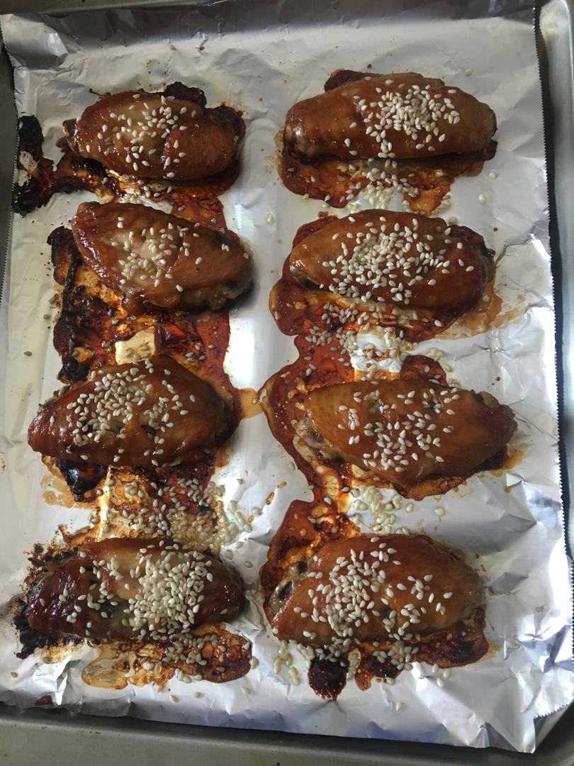 蜜汁烤鸡翅