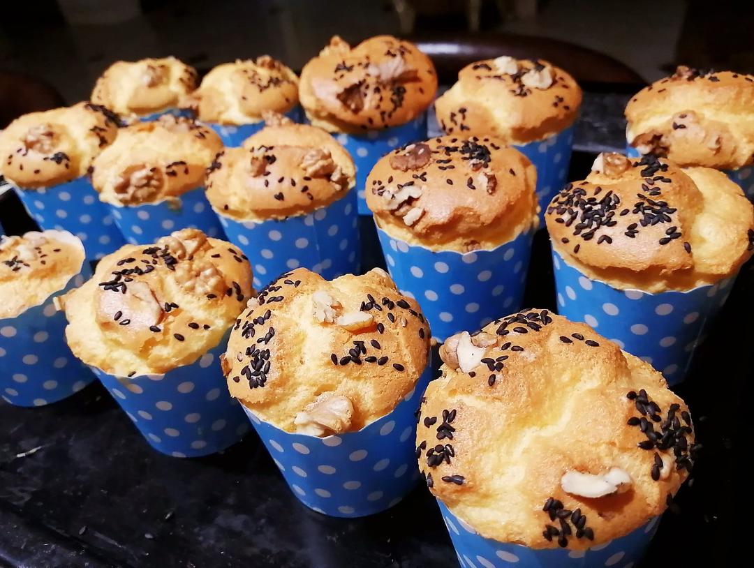 纸杯蛋糕 8寸戚风蛋糕的量